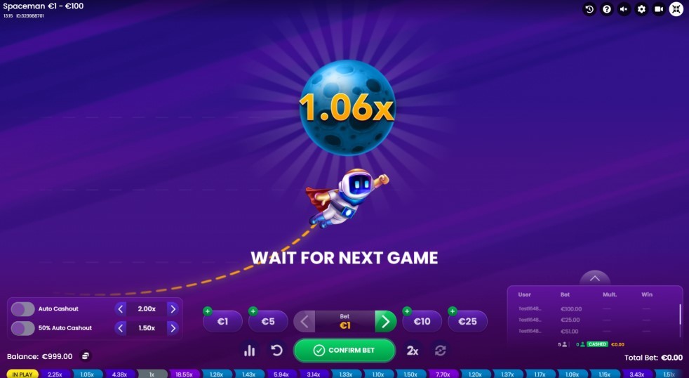 Spaceman jugar