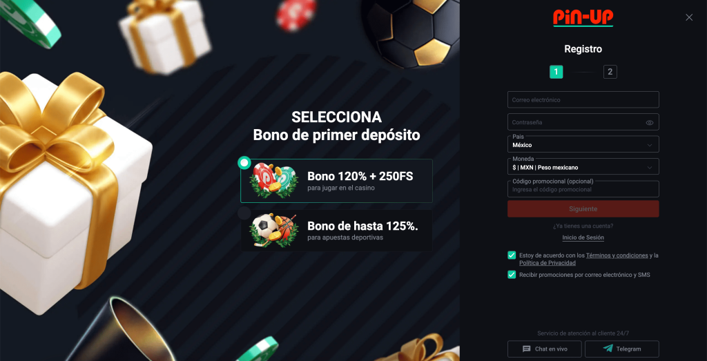 pin up casino login